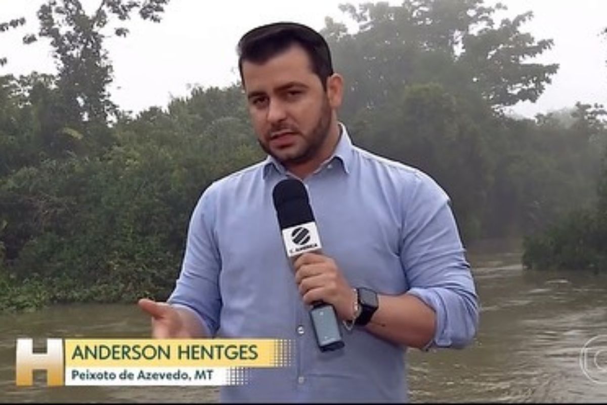 Anderson Hentges era repórter da TV Globo no Mato Grosso