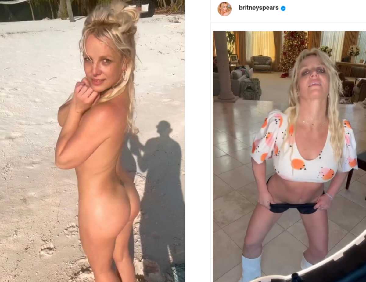 Britney Spears Posa Nua No Instagram E Anuncia Nova M Sica