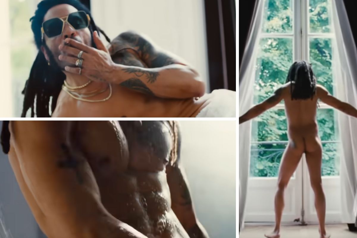 Lenny Kravitz sensualiza em clipe de novo single