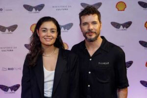 Sophie Charlotte e Daniel de Oliveira no 