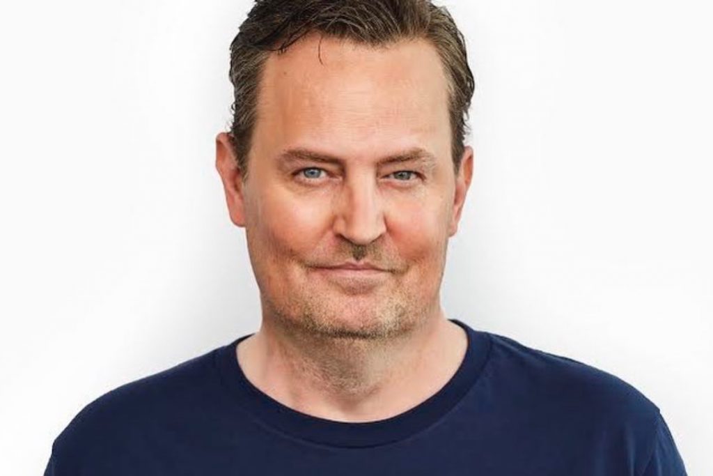 retrato de matthew perry