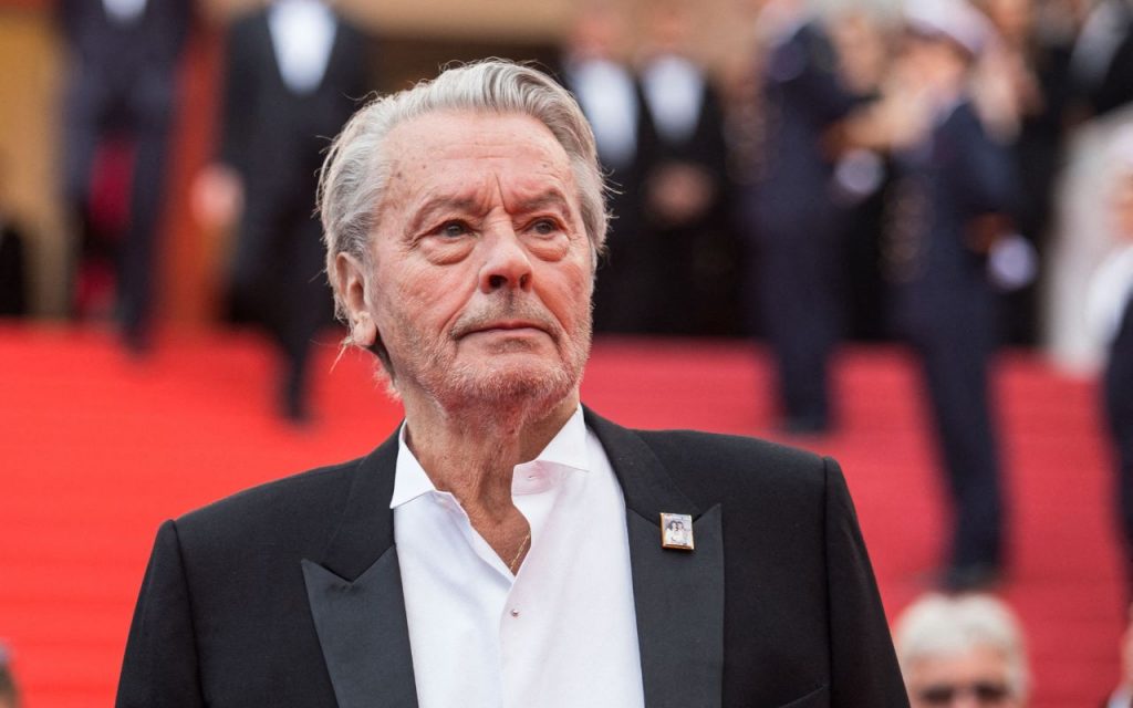 Alain Delon em Cannes, 2019