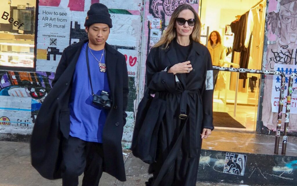 Angelina Jolie e seu filho, Pax Thien Jolie