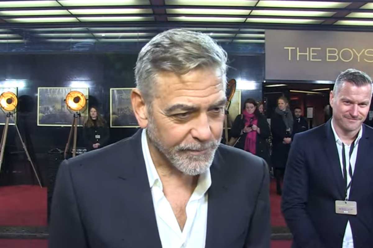 George Clooney na estreia do novo filme