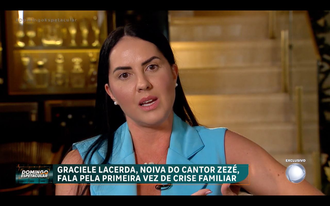 Graciele Lacerda fala pela primeira vez sobre brigas familiares: ‘Eu e o Zezé estamos mais forte hoje’