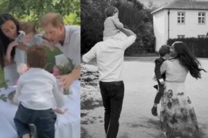 Príncipe Harry, Meghan Markle e os filhos