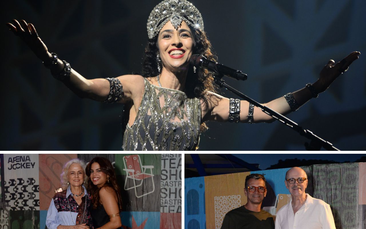 Marisa Monte canta no Rio com Marieta Severo e outros famosos na plateia