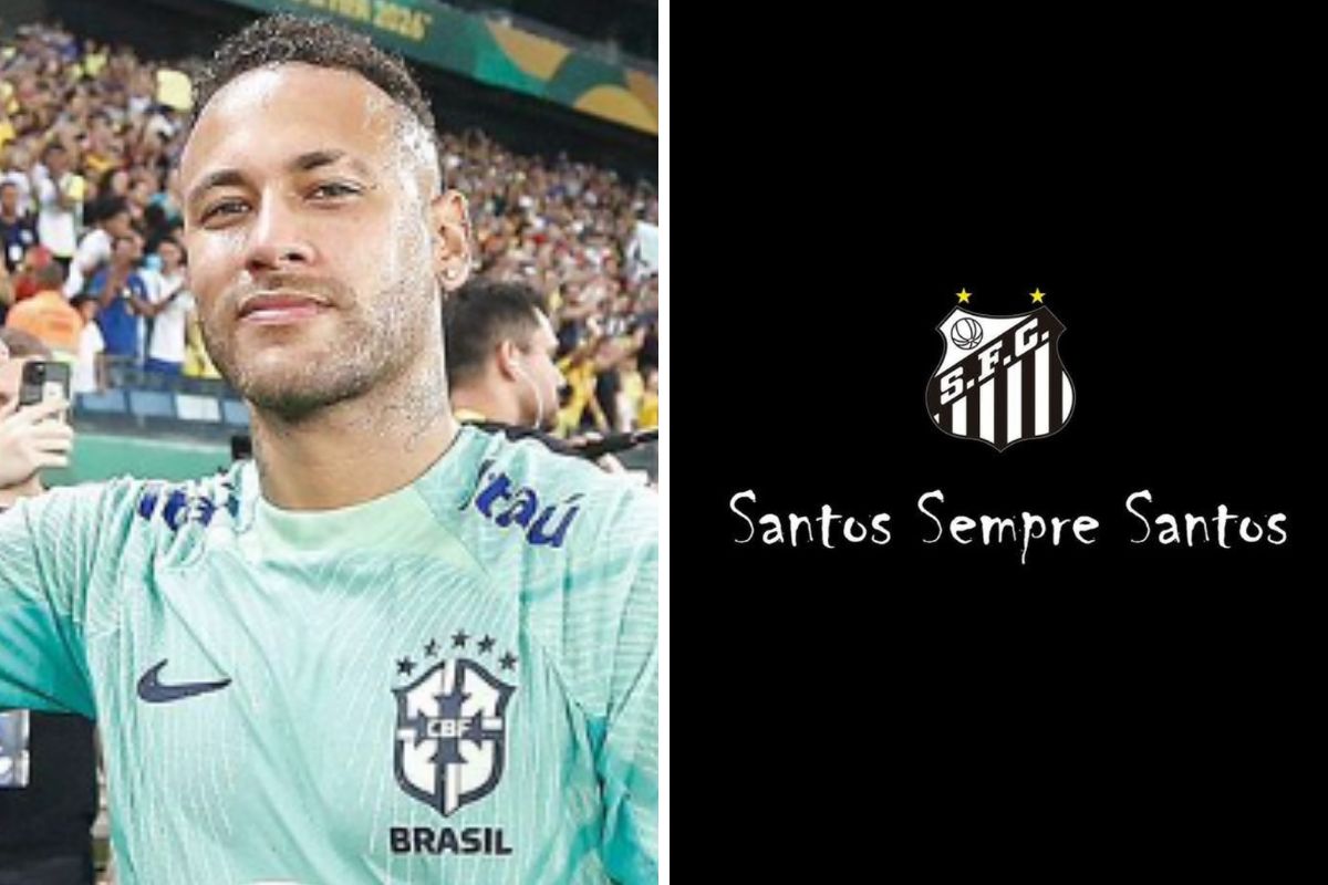 Neymar lamenta rebaixamento do Santos