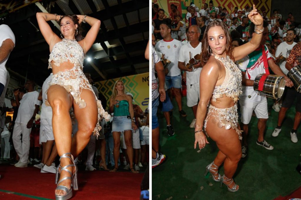 Paolla samba para a Grande Rio (Paulo Tauil/Brazil News)