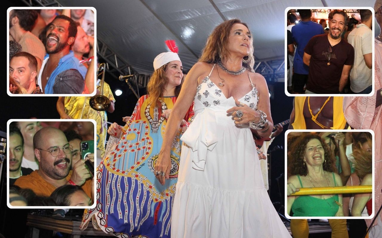 Daniela Mercury reúne famosos no Cortejo Afro, Pelourinho