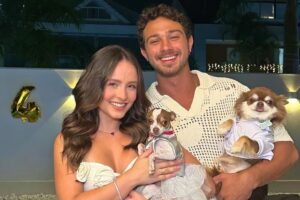 Larissa Manoela e André Luiz Frambach