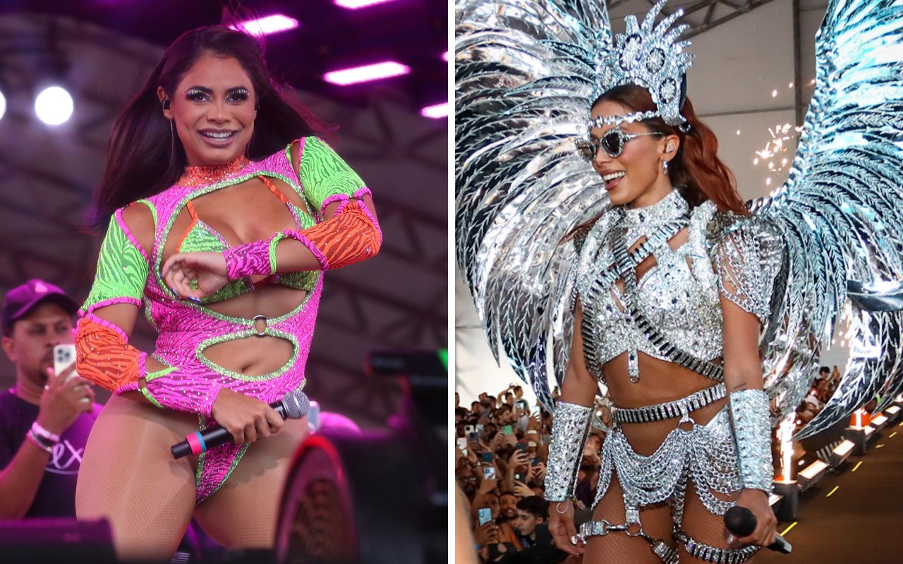 Rio: Lexa aparece de surpresa no palco de Anitta e plateia enlouquece
