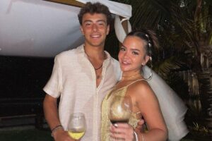 Mel Maia com João Maria Pereira