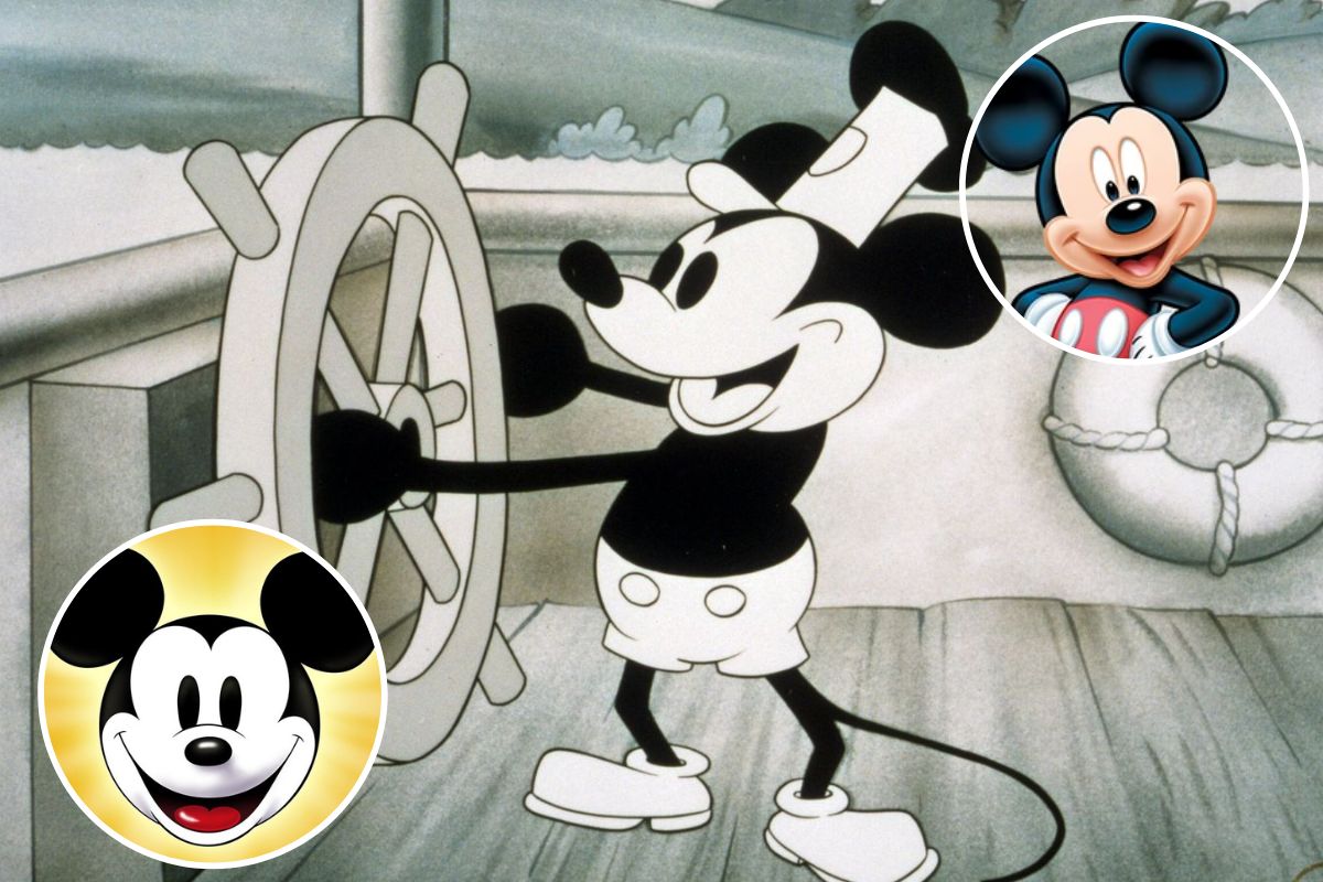 Mickey está em domínio público. Entenda o caso! (Reprodução/Disney/Divulgação/Fotomontagem)