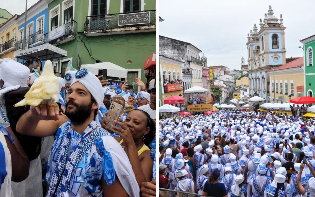 Carnaval: Humberto Carrão e outros globais desfilam no Filhos de Gandhy
