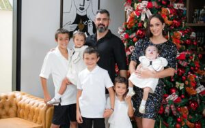 Filho de Juliano Cazarré e Leticia nasce no sábado