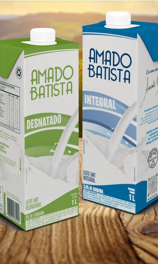 Amado Batista lança marca de leite - Foto: Reprodução Instagram