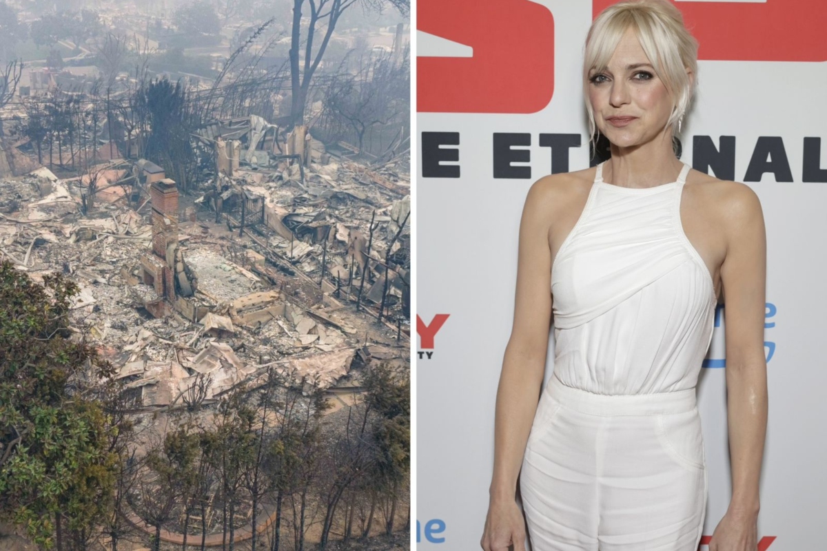 Mansão de Anna Faris pega fogo em Los Angeles