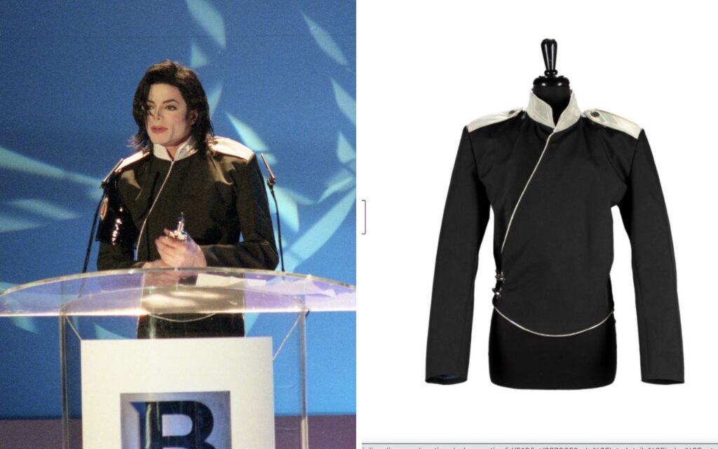 Figurinos de Michael Jackson são vendidos em leilão