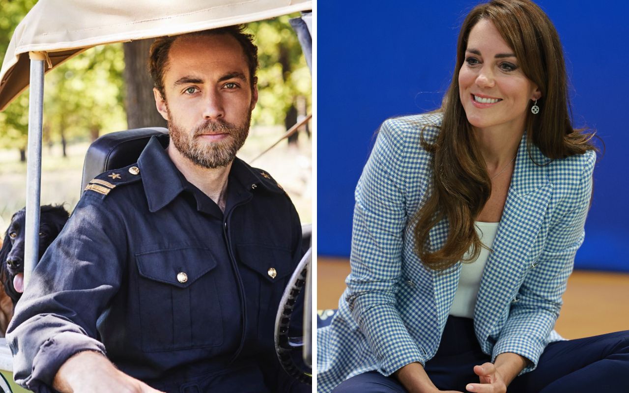 Kate Middleton e sei irmão James Middleton – Foto: Instagram e Grosby Group