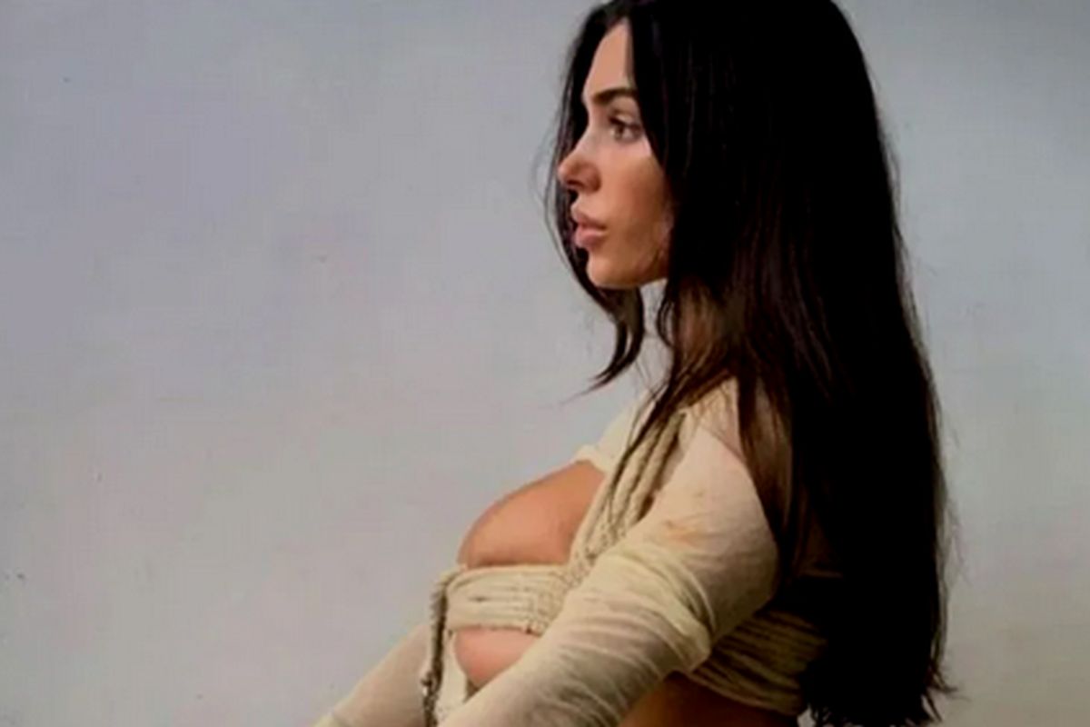 Antes Bianca Censori se parecia muito a Kim Kardashian
