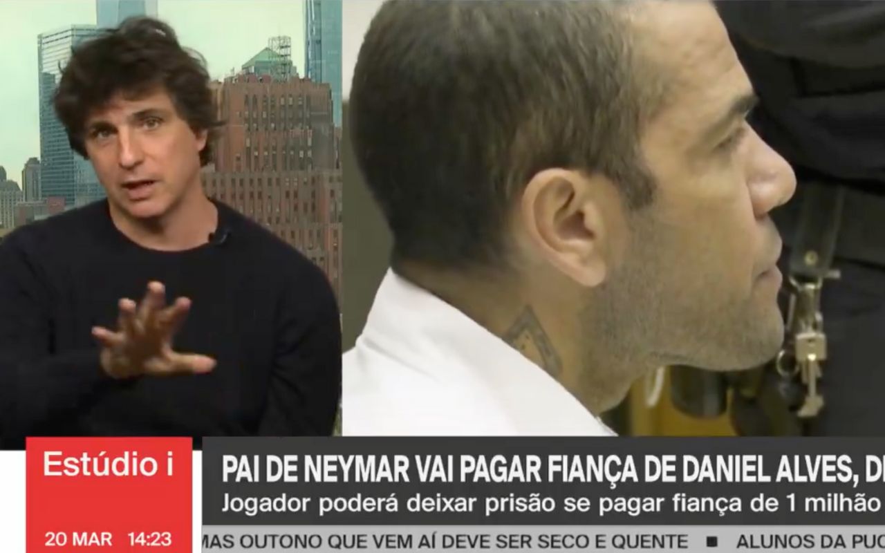Guga Chacra critica Neymar por pagar fiança de Daniel Alves