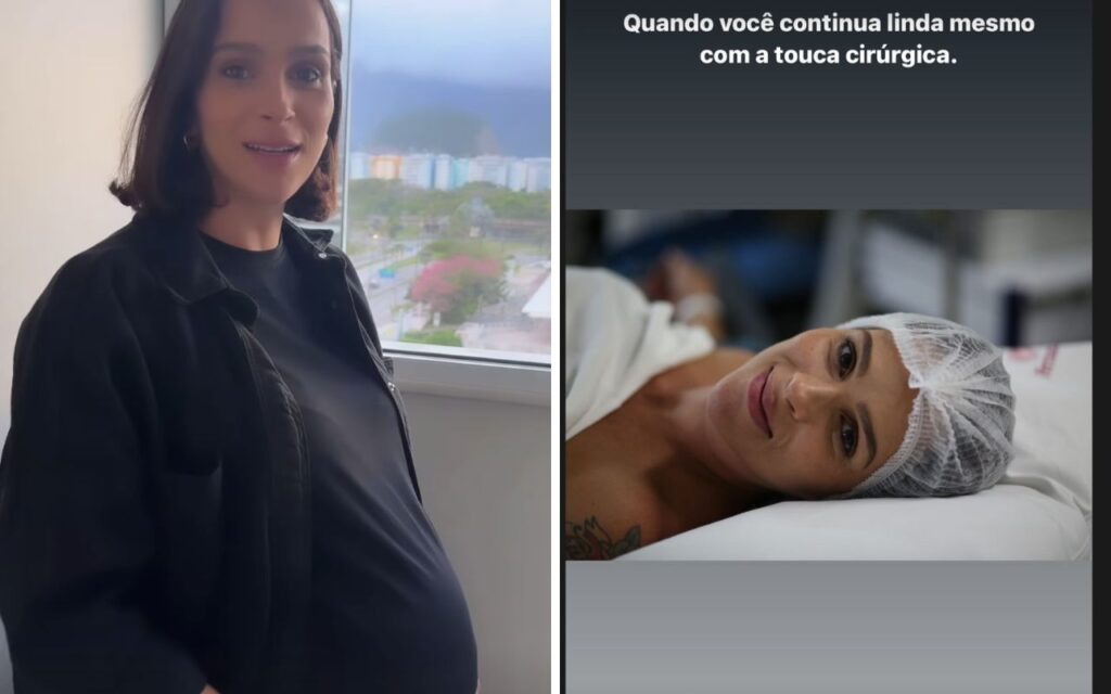 Letícia Cazarré antes do parto de Estêvão - Foto: Instagram