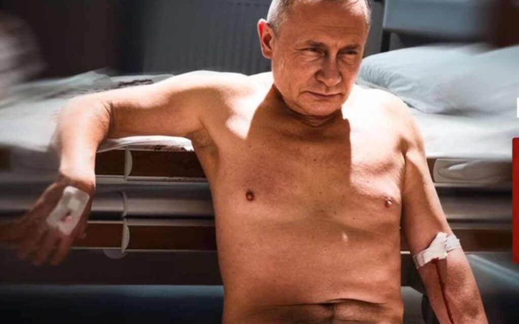 Cena do filme "Dentro da Mente de Putin" – Foto: Reprodução Youtube