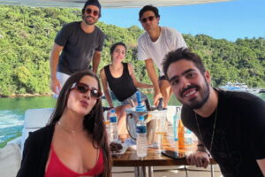 Jade Picon e João Guilherme Silva