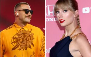 Travis Kelce e Taylor Swift – Foto: Reprodução Instagram e Grosby Group