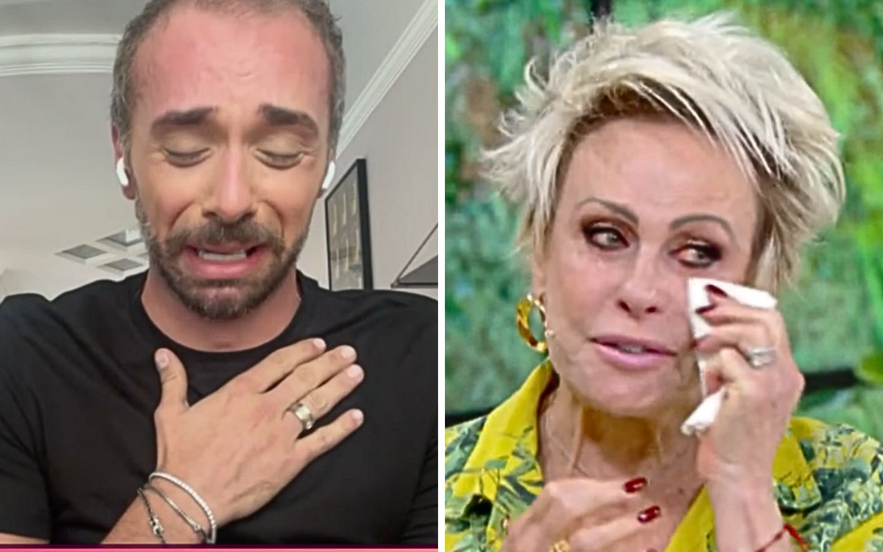 Ana Maria Braga e João Fantazzini no ‘Mais Você’ – Foto: Reprodução Globo