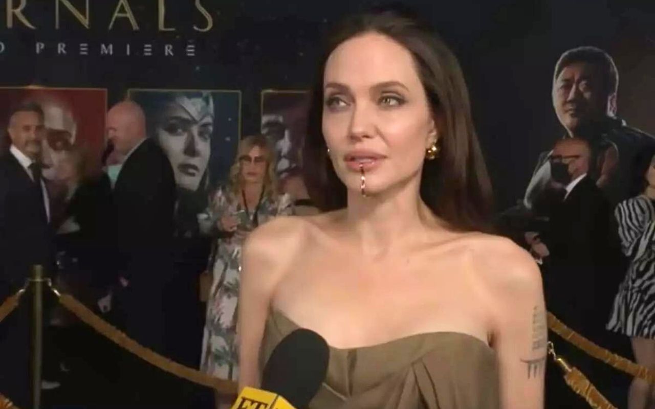 Angelina Jolie, em entrevista 2021