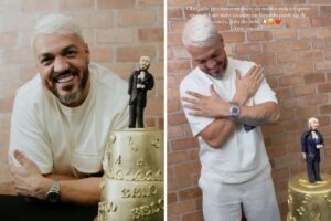 Belo em festa de 50 anos