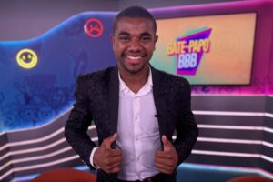 BBB 24 - Davi sorrindo