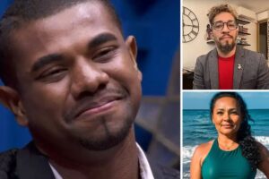 Davi, Jean Wyllys e Mara, campeões do BBB