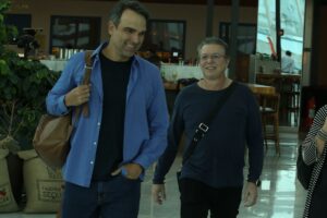 Boninho e Tadeu Schmidt