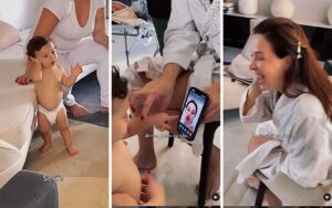 Claudia Raia e o filho caçula, Luca– Foto: Reprodução Instagram