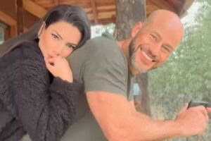 Ex-BBB Fernanda e o namorado Daniel Gregg