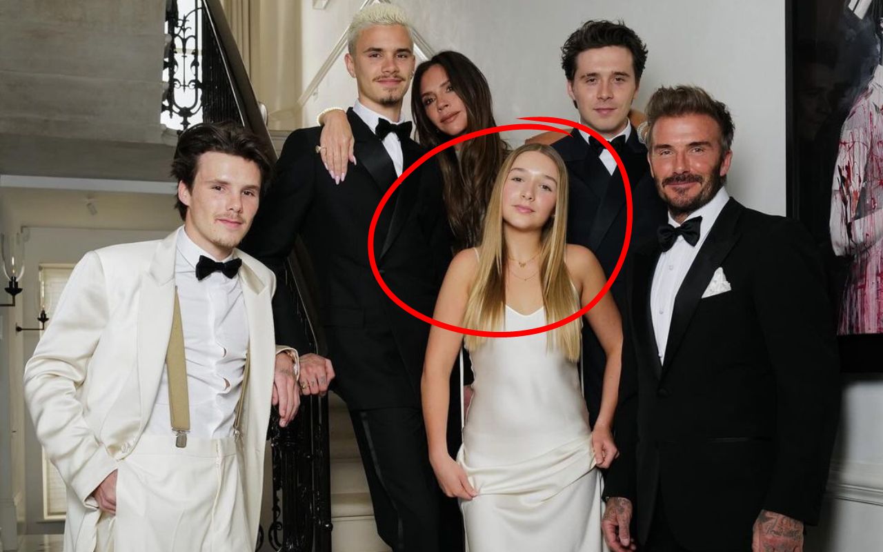 Victoria e David Beckham com os filhos – Foto: Reprodução Instagram
