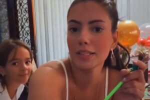 fernanda bande com a filha laura