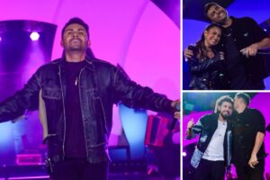 Mano Walter, Simone Mendes e Gustavo Mioto