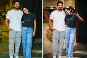 Gustavo Mioto e Ana Castela abraçados