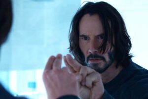 Keanu Reeves em Matrix Resurrections