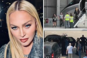 Madonna chega ao Brasil sob forte esquema de segurança