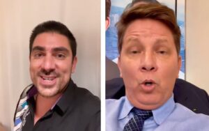 Mário Frias e Marcelo Adnet – Foto: Reprodução Instagram