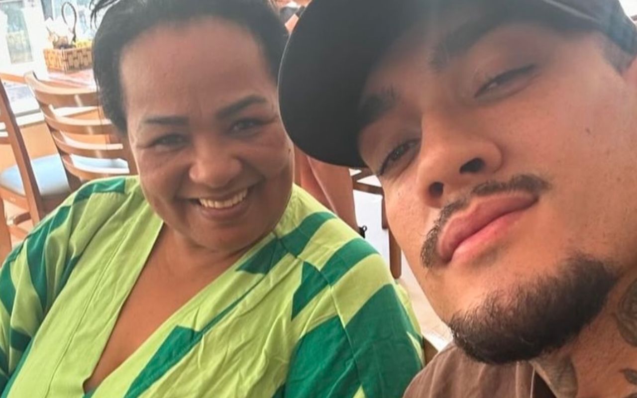 MC Binn e sua mãe Mariza Ventura – Foto: Reprodução Instagram