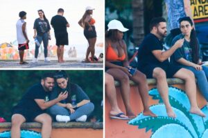 Michel, Giovanna e Raquele