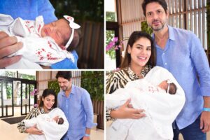 Munik Nunes deixa maternidade