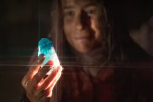 No Rancho Fundo - Zefa Leonel com a turmalina azul