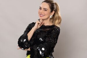 Rachel Sheherazade posando para A Grande Conquista